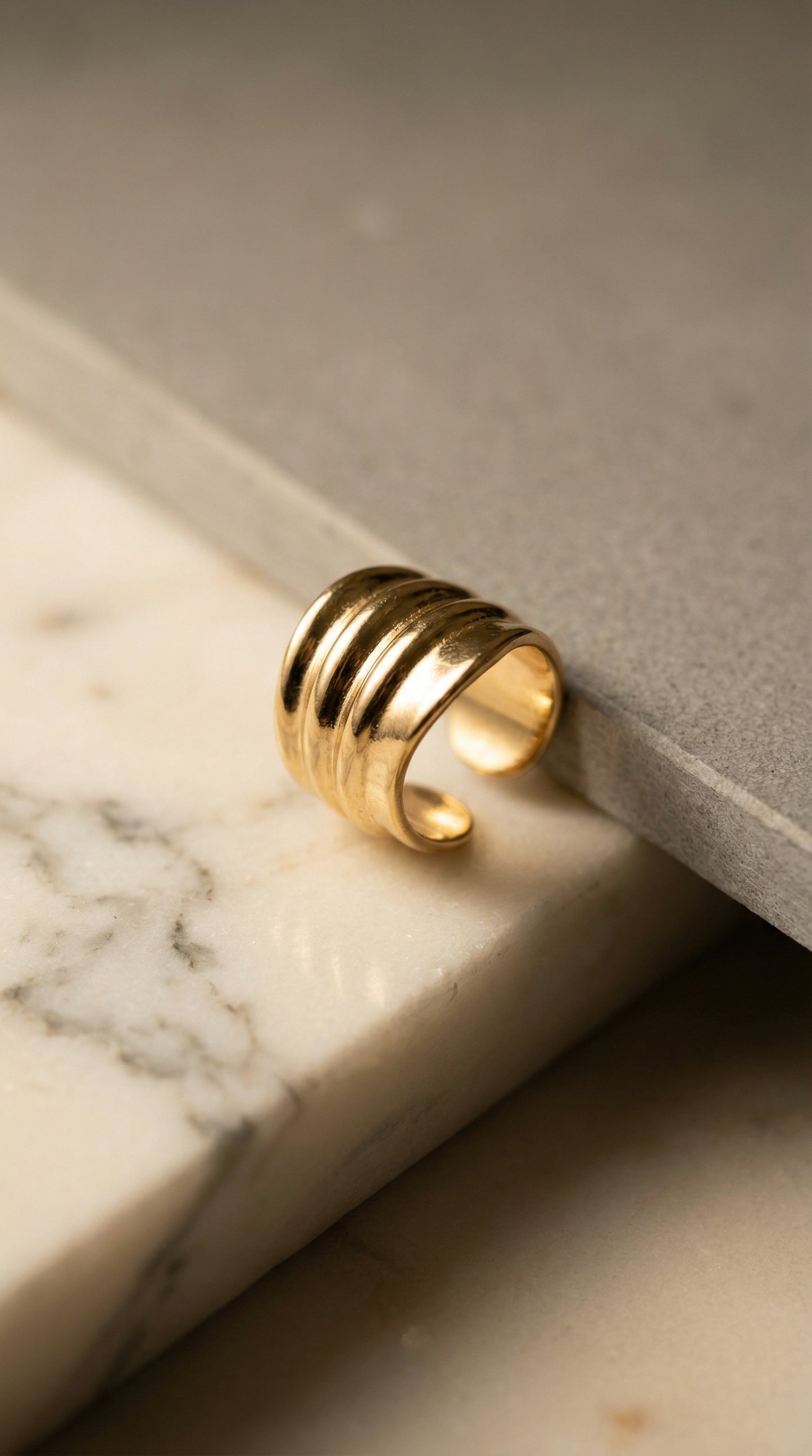 Triple Layer Ear Cuff