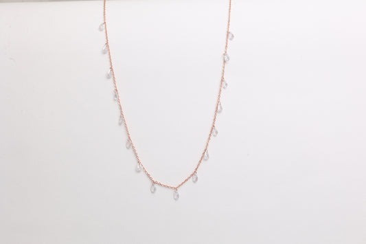 Teardrop Charm Necklace