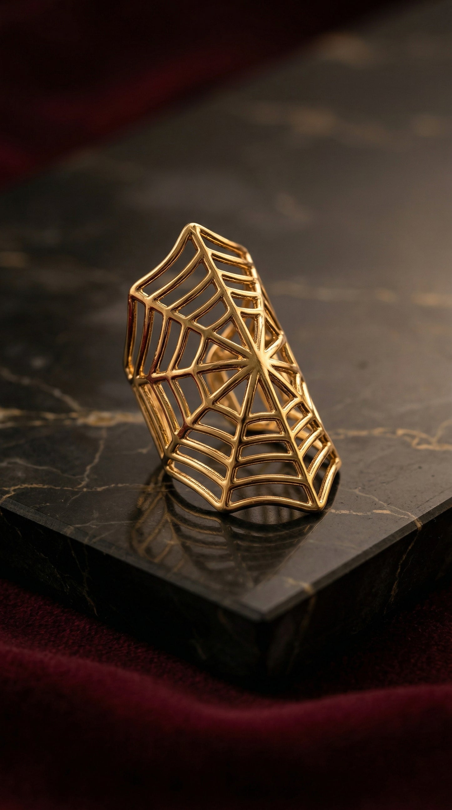 Spider Web Ear Cuff