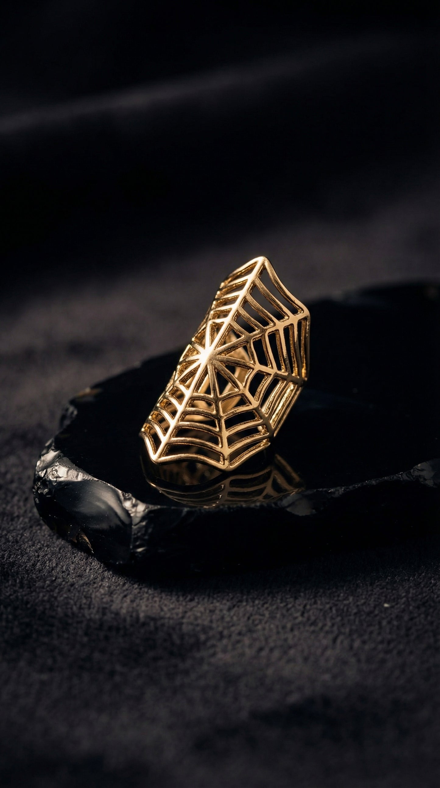 Spider Web Ear Cuff