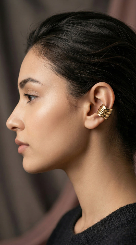 Triple Layer Ear Cuff