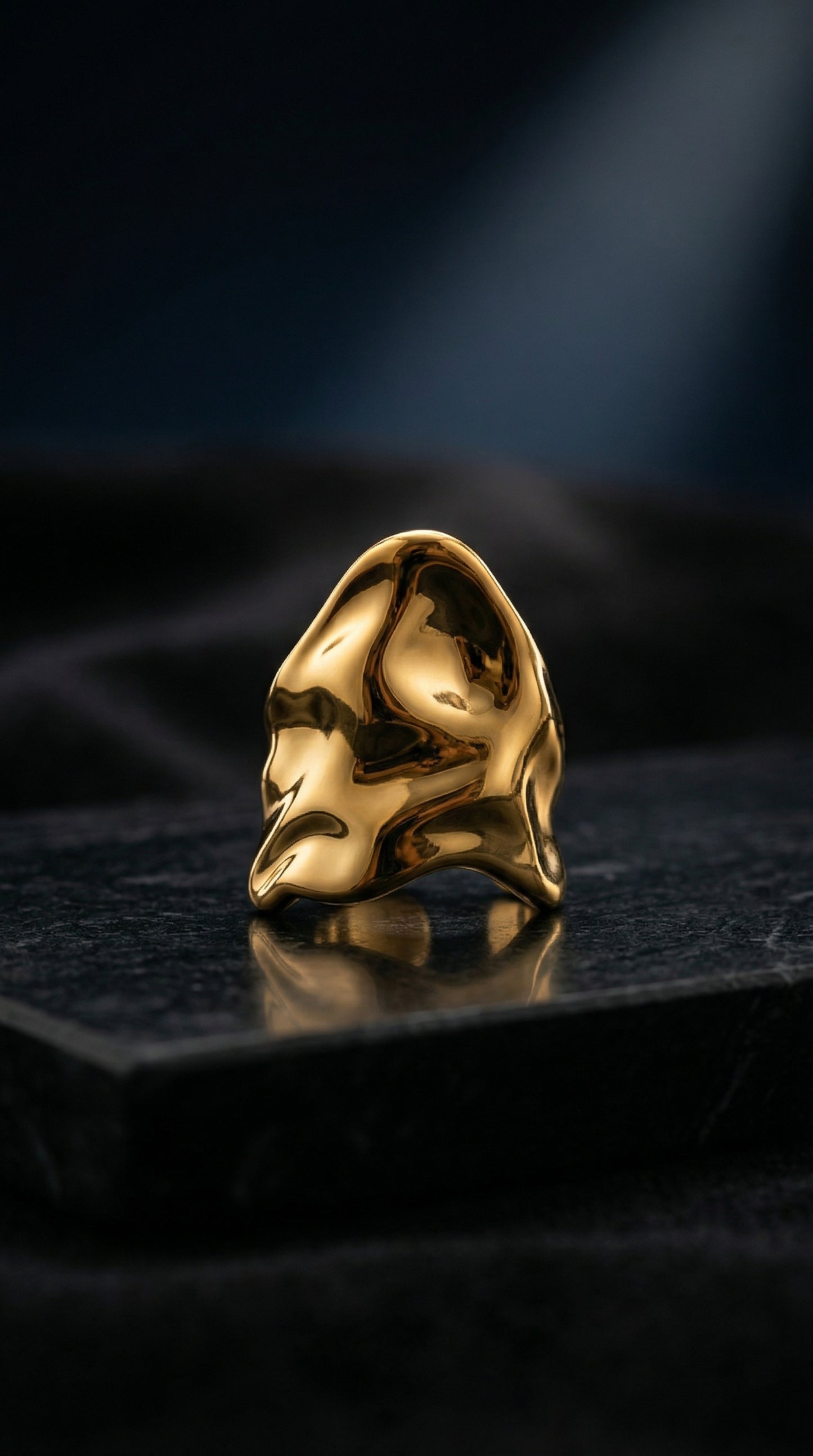 Abstract Sculpted Ear Cuff