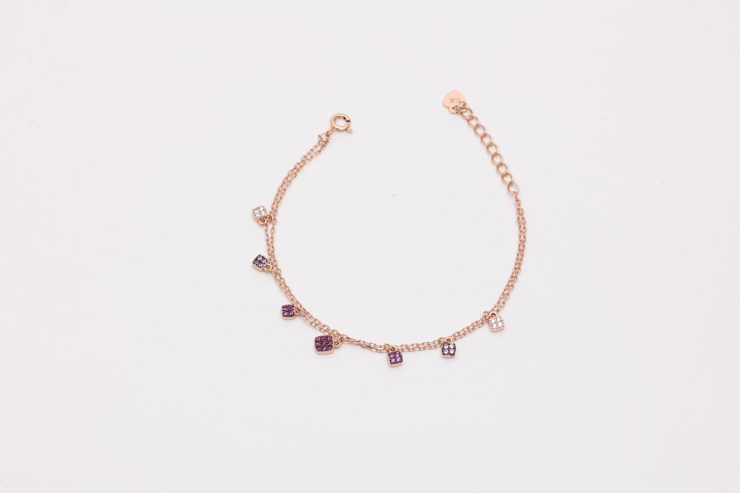 Colorstone Charm Bracelet