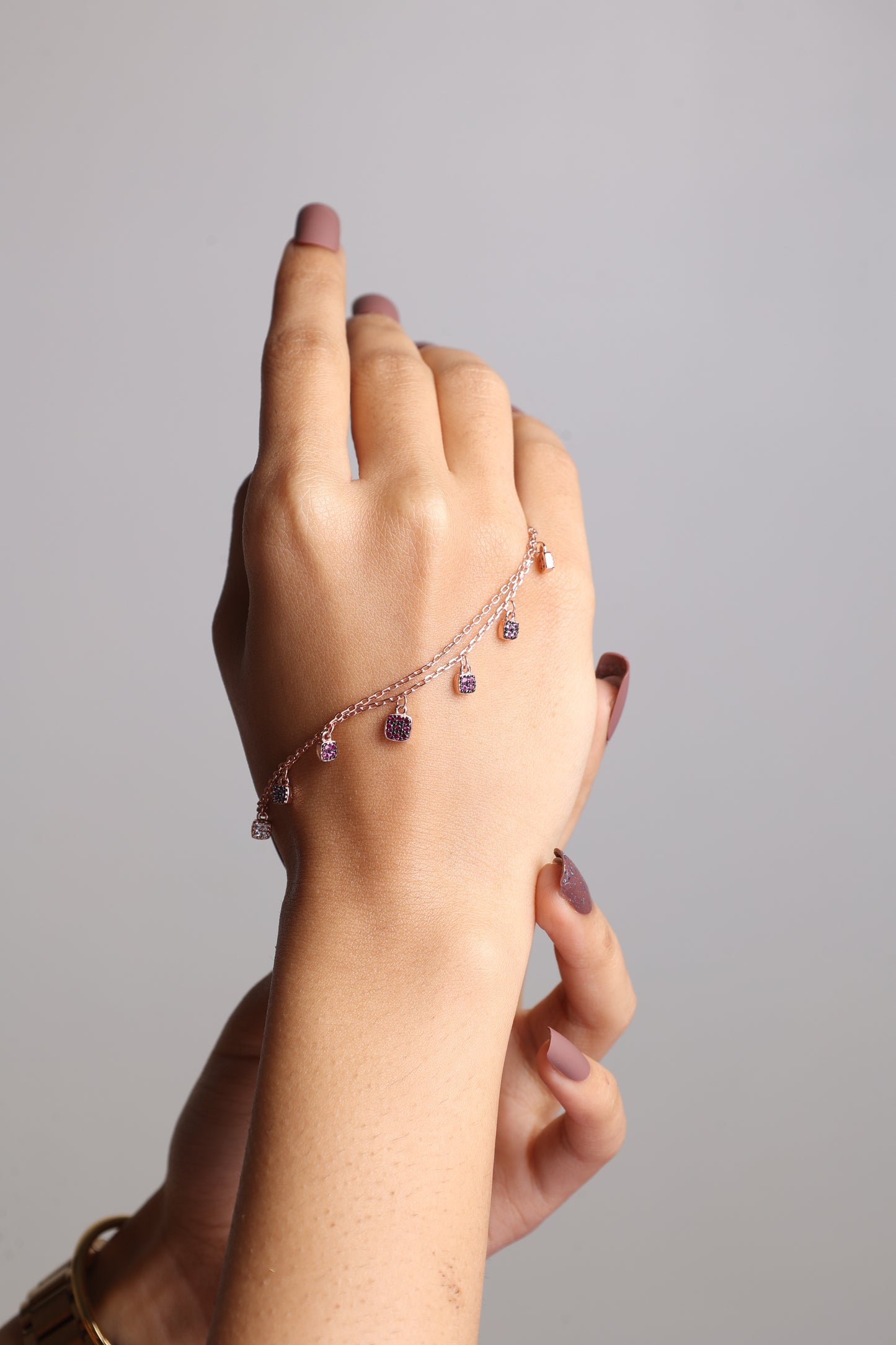 Colorstone Charm Bracelet