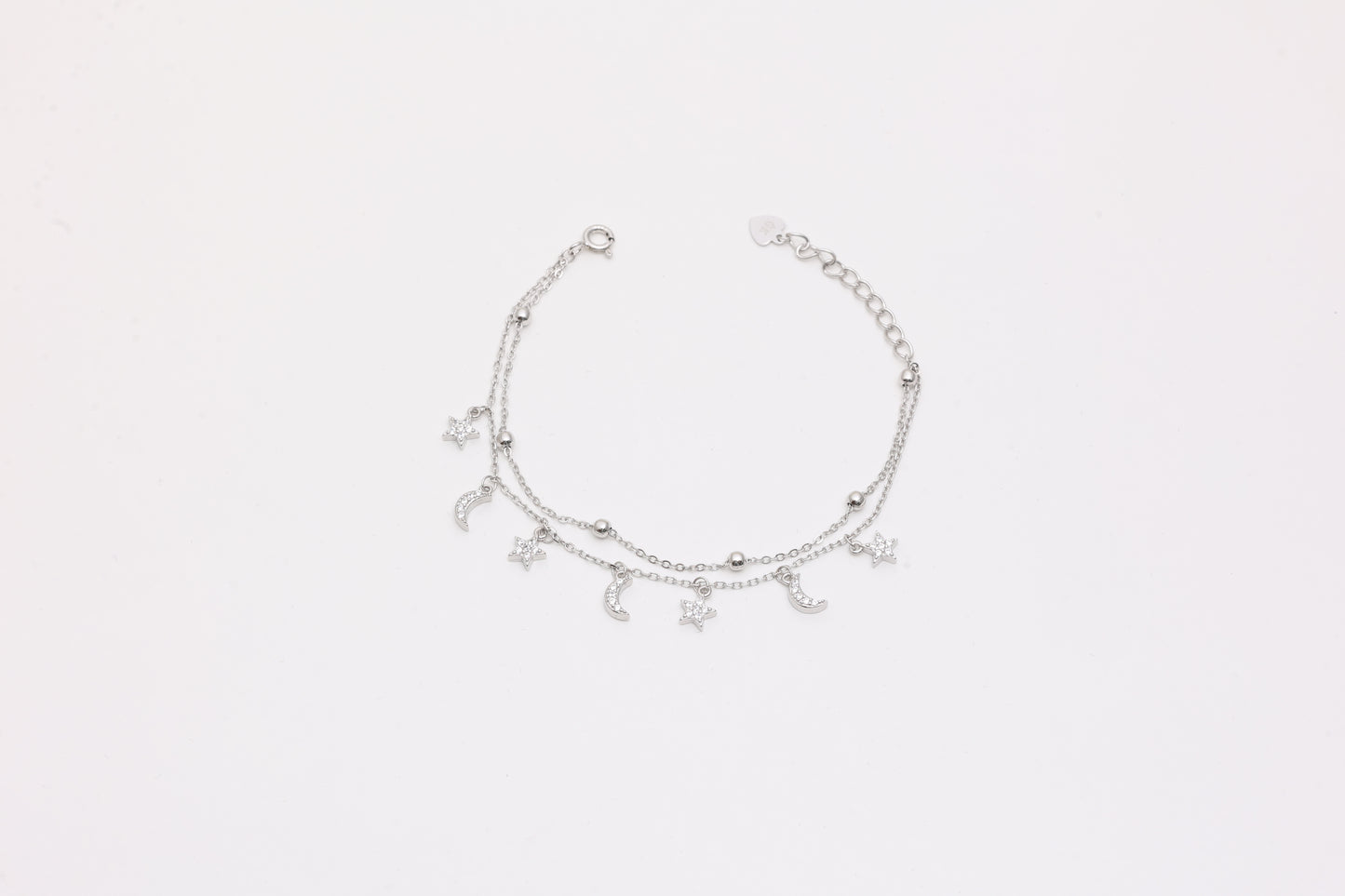 Celestial Moon & Star Bracelet