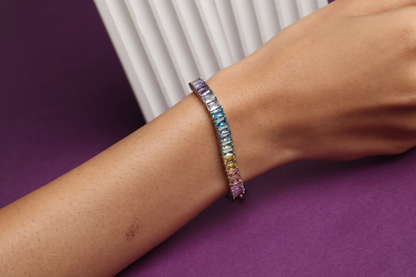 Classic Round CZ Tennis Bracelet