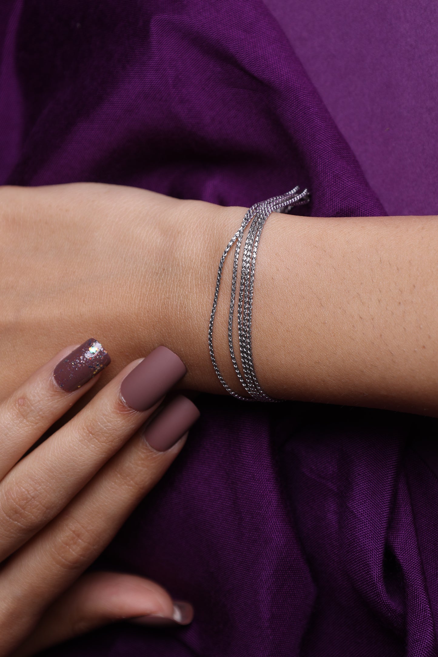 Multi-Strand Mesh Bracelet