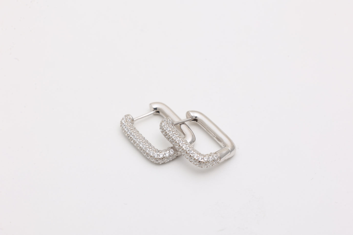 Reversible CZ Hoops