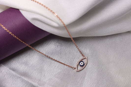 Sparkling Evil Eye Necklace