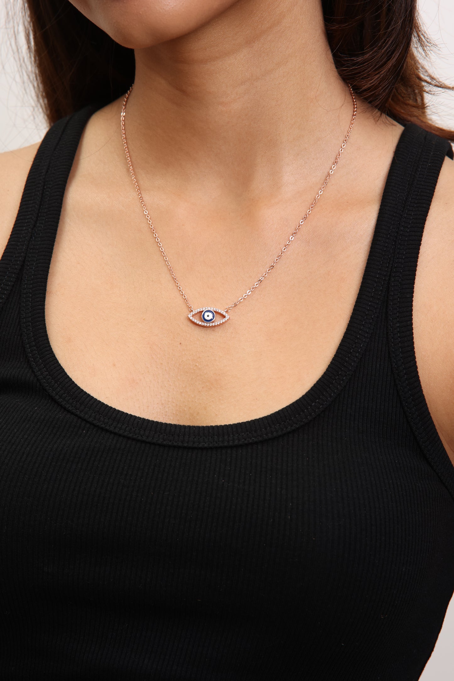 Sparkling Evil Eye Necklace