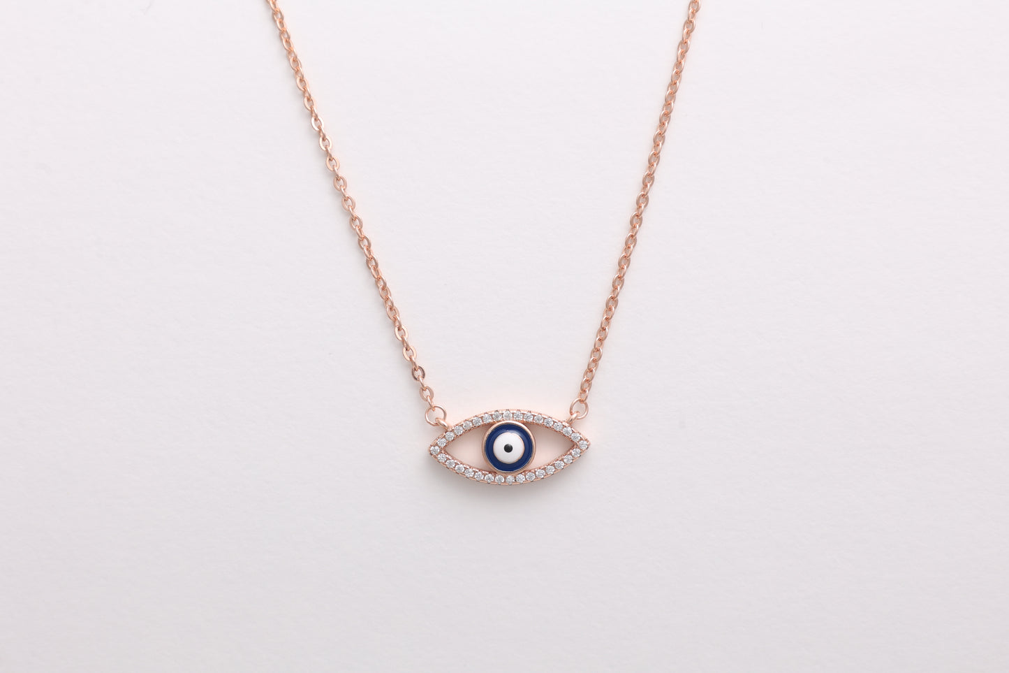 Sparkling Evil Eye Necklace