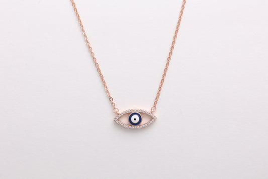 Sparkling Evil Eye Necklace