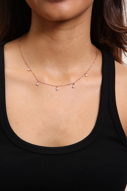 Five Drop Necklace