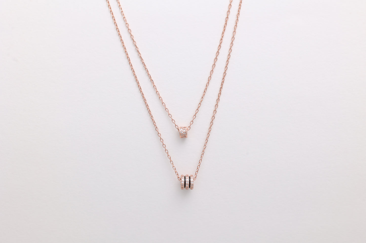 Double Layer Bead Necklace