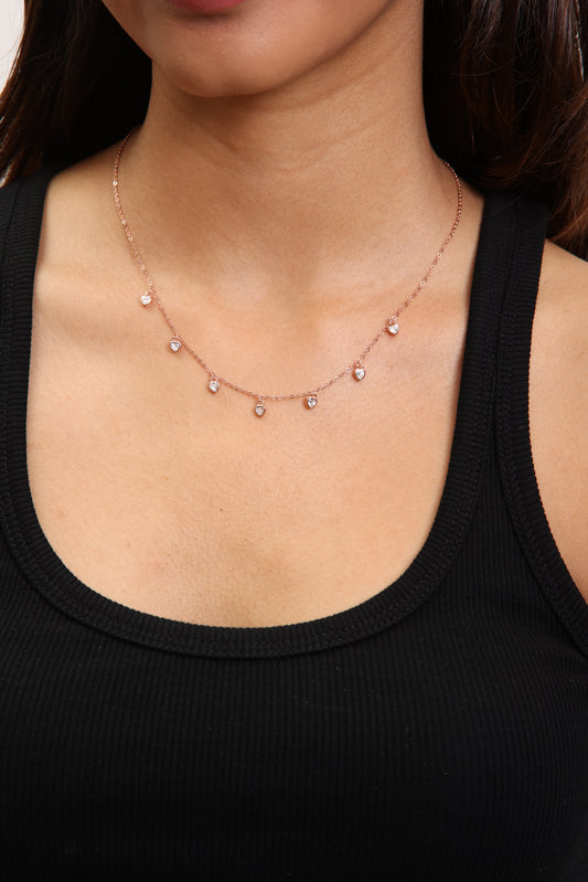 Heart Drop Necklace