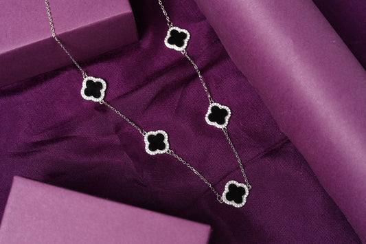 Black Clover Necklace