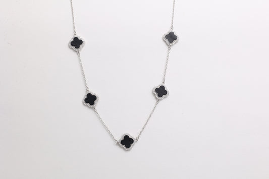 Black Clover Necklace