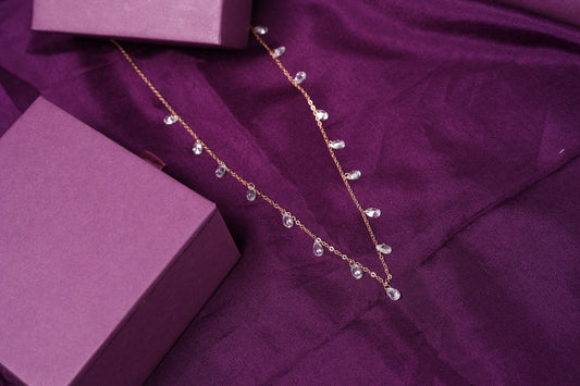 Teardrop Charm Necklace