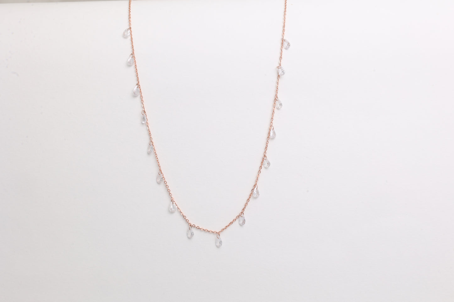 Teardrop Charm Necklace