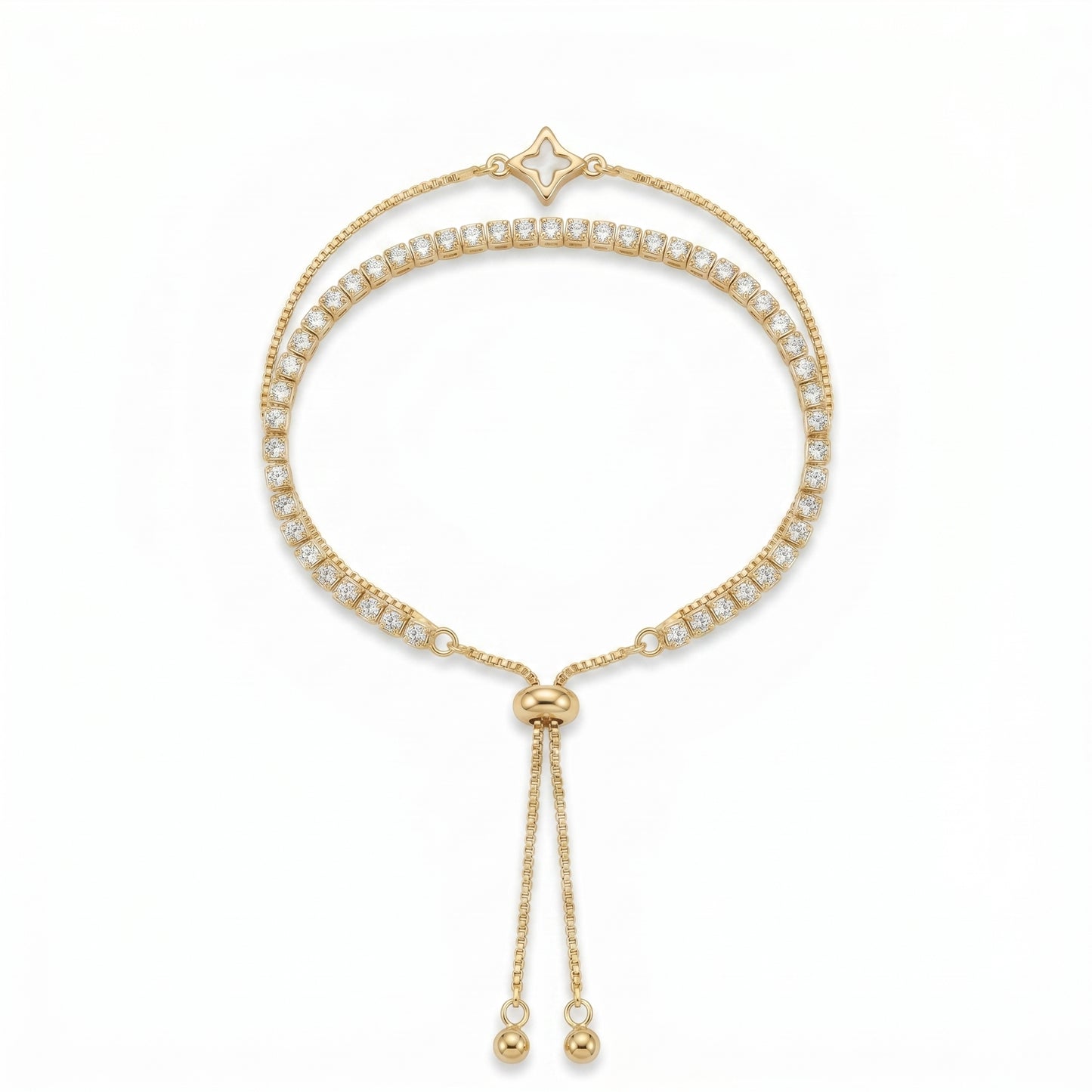 Layered Tennis Bracelet