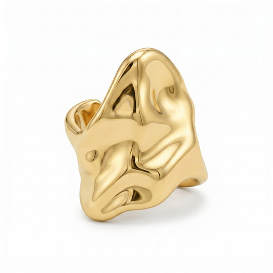 Abstract Sculpted Ear Cuff
